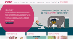 Desktop Screenshot of codeuk.com