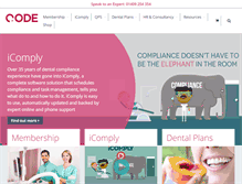 Tablet Screenshot of codeuk.com